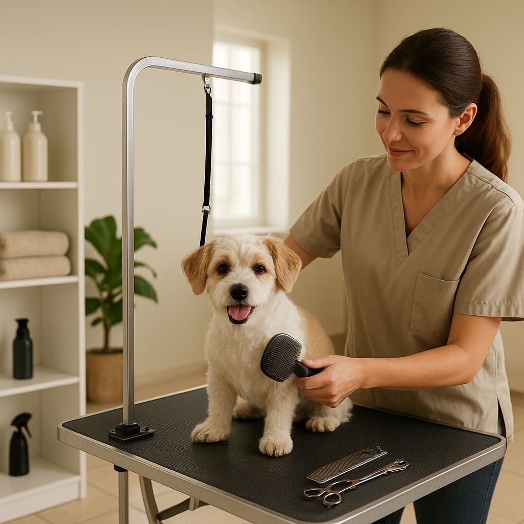 Heller, sauberer Grooming-Salon in Wien